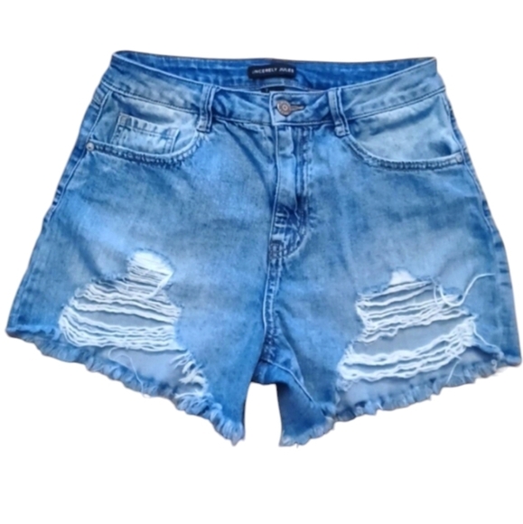 Sincerely Jules shorts jean shorts womens jrs size 3 or 26 - Picture 1 of 5